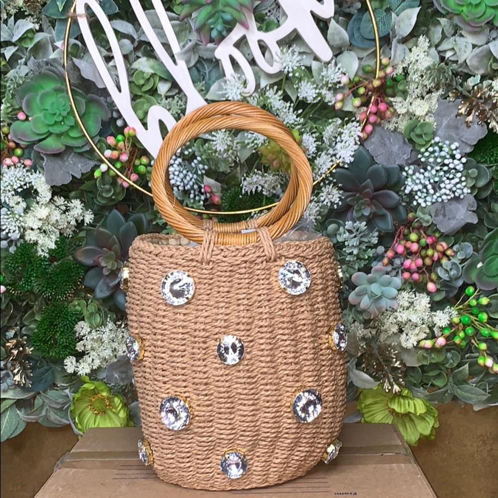 Zara Inspired Straw Tote